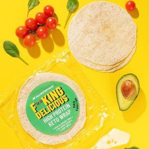 F**KING DELICIOUS augsta proteīna keto wrap, 240 g