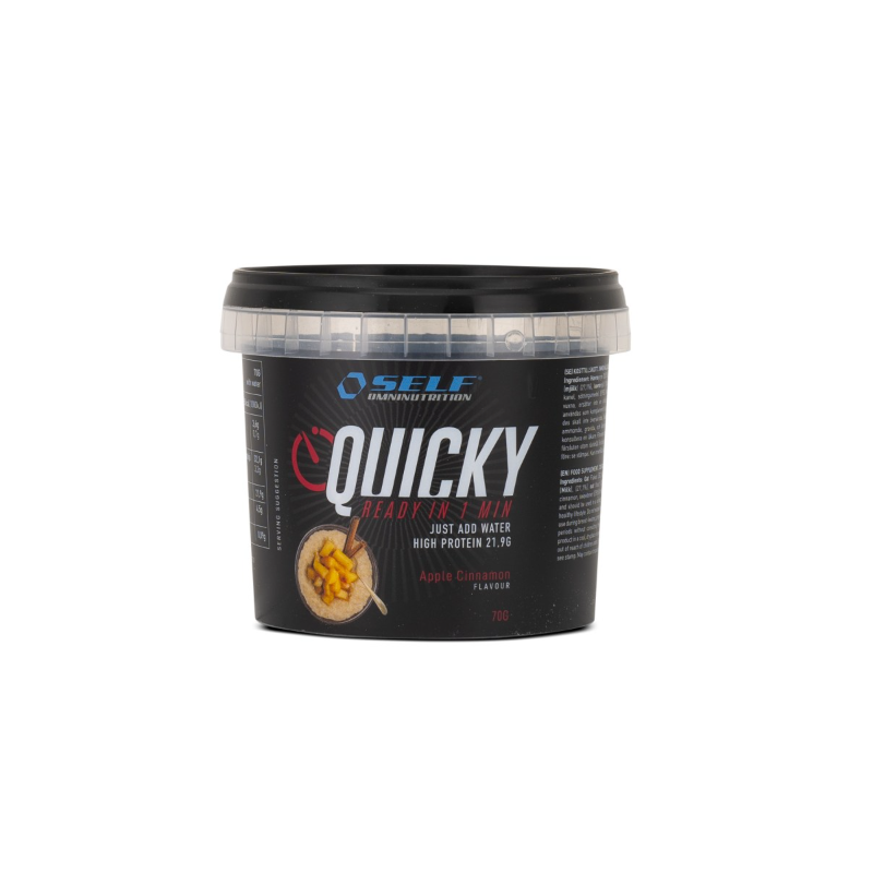QUICKY готов за 1 минуту, яблоко-корица - 70 г