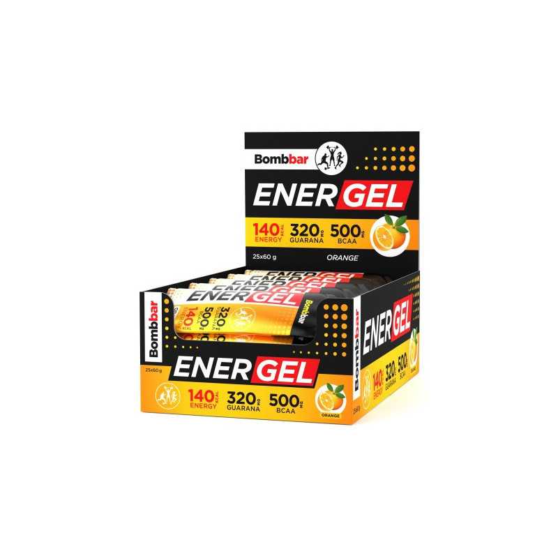 Energijos gelio energija „Orange“, 60G - bomba