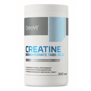 Kreatiinmonohüdraat 3000 mg - 300 tabletti