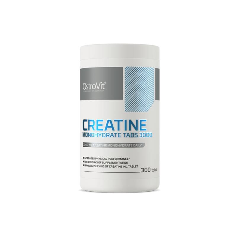 Kreatiinmonohüdraat 3000 mg - 300 tabletti