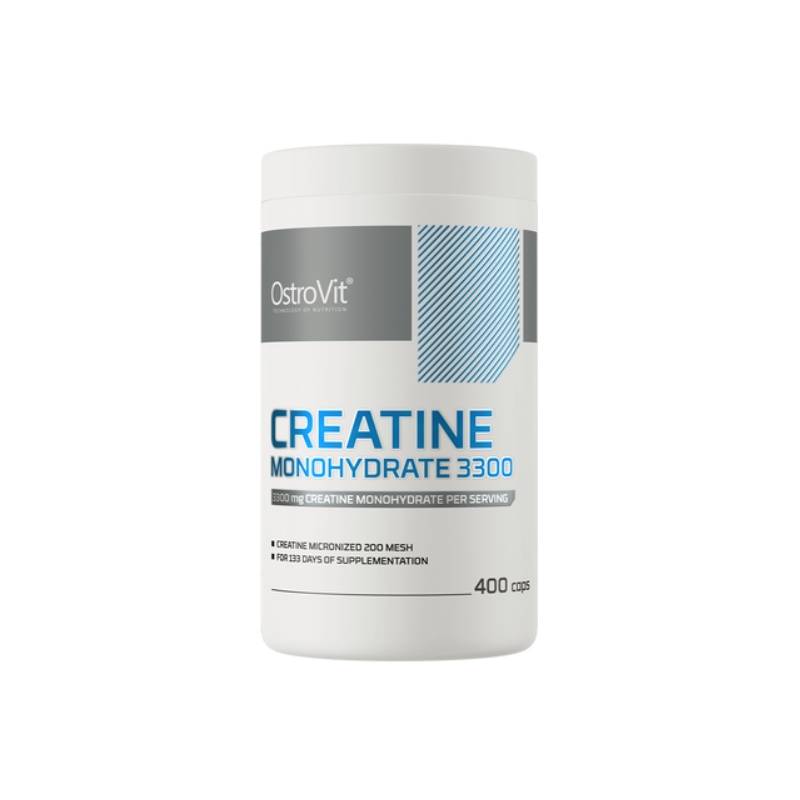 Kreatiinmonohüdraat 3300 mg - 400 kapslit