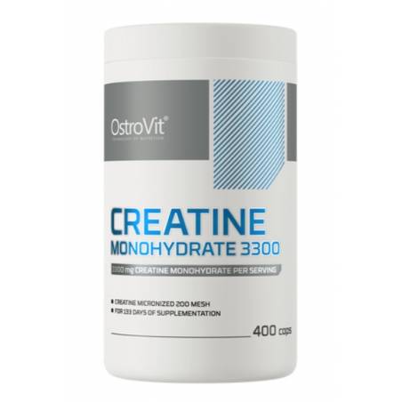 Kreatiinmonohüdraat 3300 mg - 400 kapslit