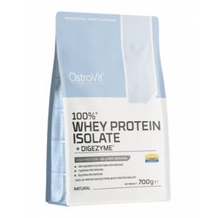 100% Изолят сывороточного протеина + DigeZyme, натуральный - 700 г