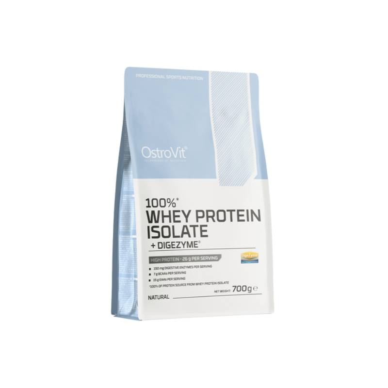 100% sūkalu proteīna izolāts + DigeZyme, neitrāls - 700 g