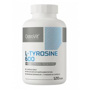 L-türosiin 600 mg - 120 kapslit