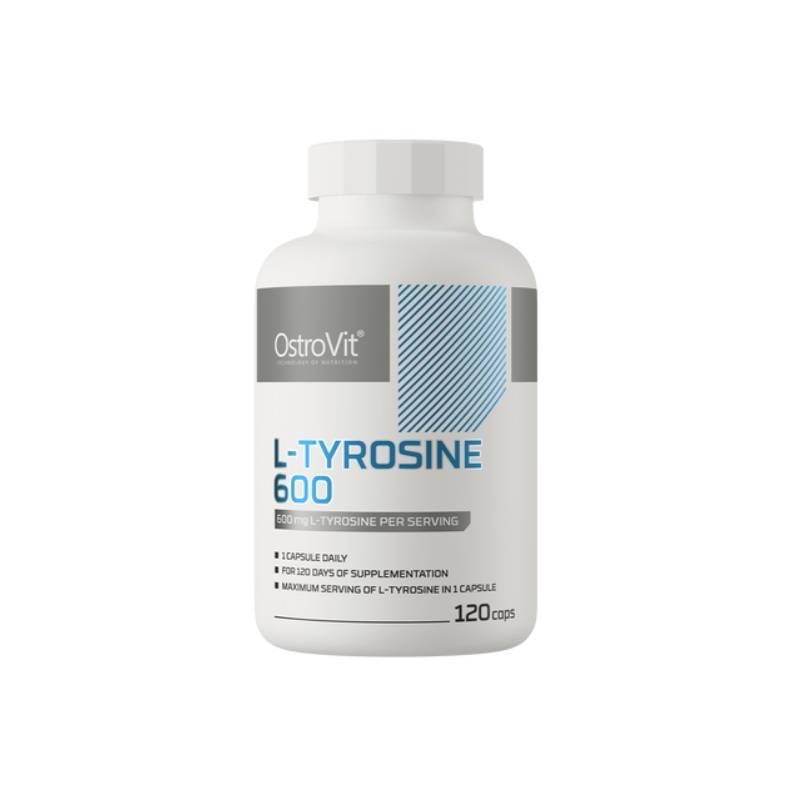 L-türosiin 600 mg - 120 kapslit