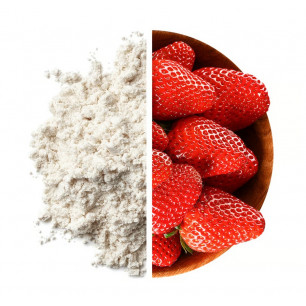 WHEY CORE baltymai, braškių, 900 g (pažeista pakuotė)