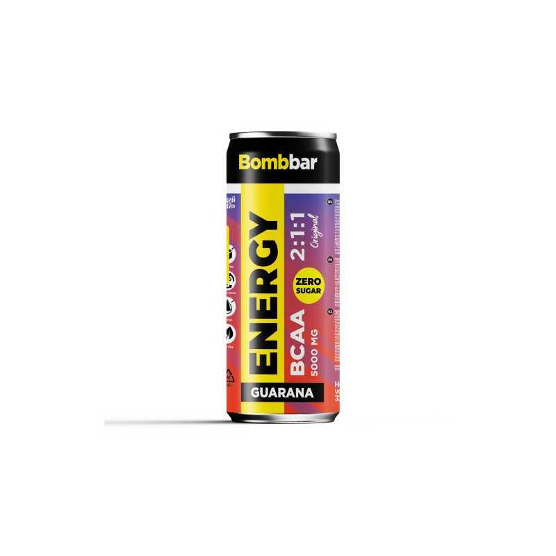 Bombar Energetinis gėrimas su guarana „BCAA“, 330 ml
