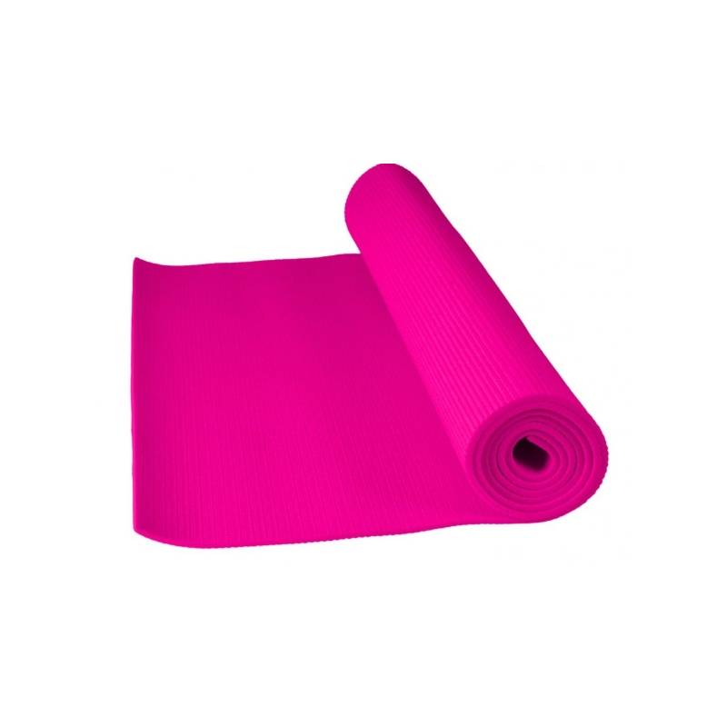 Treniņu paklājiņš Fitness Yoga Mat, rozā