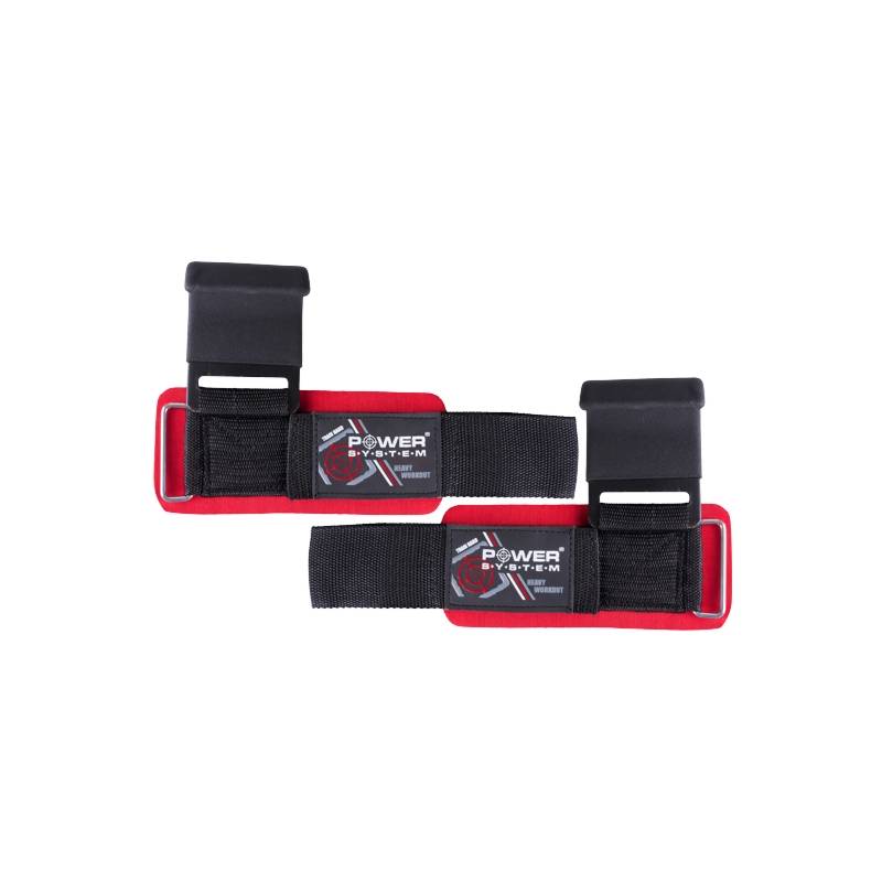 Lift And Pull Up Grips, Red L