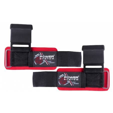Lift And Pull Up Grips, Red L