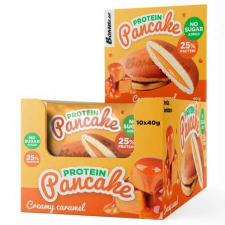 Bombbar baltymų blyno „kreminė karamelė“, be cukraus, 40 g