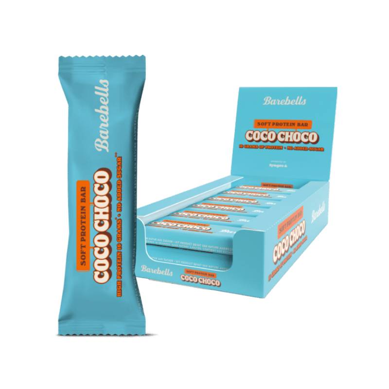 Pehme proteiinibatoon, Coco-Choco - 55 g, karp 12 tk.