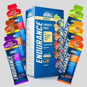 Endurance + Sprint Mix Pack — 12 isotoonilist energiageeli (6 maitset × 2 tk) — 720 g