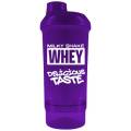 Whey shakeri, violetti - 500 + 150 ml
