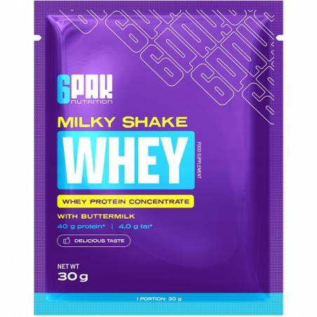 Milky Shake Whey, maasikas - 30 g
