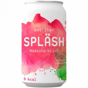 SPLÄSH Sparkling Water, Strawberry-Kiwi - 330 ml