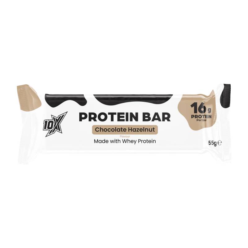 Proteīna batoniņš, šokolāde-lazdu rieksti - 55 g