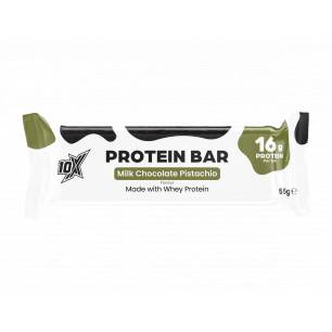 Proteiinipatukka, valkosuklaa-pistaasi - 55 g