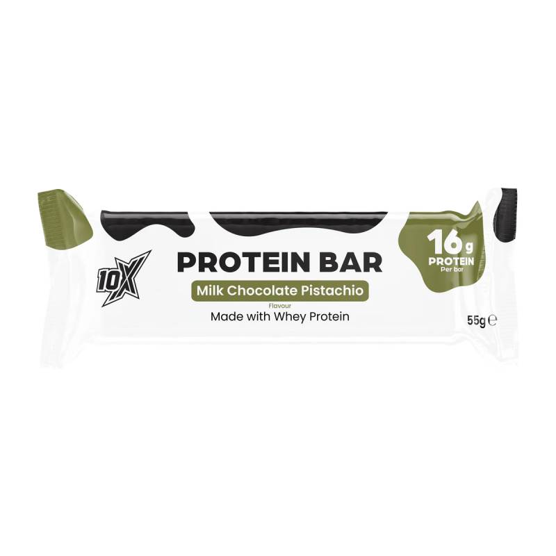 Proteiinibatoon, valge šokolaad-pistaatsia - 55 g