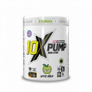PUMP Stim-Free Pre-Workout, Apple Attack - 600 g