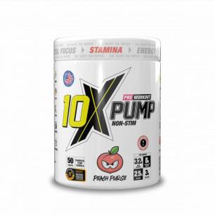 PUMP bez stimulantiem pirms treniņa, Peach Purge - 600 g