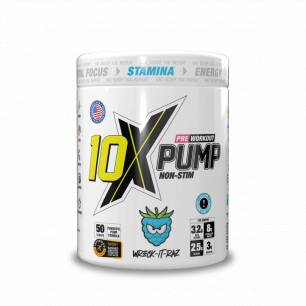 PUMP PreWorkout без стимуляторов, Wreck It Raz - 600 г