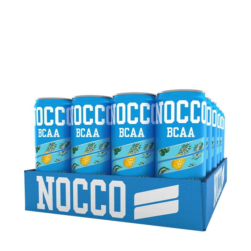 BCAA Caribbean, be kofeino, 24 × 330 ml