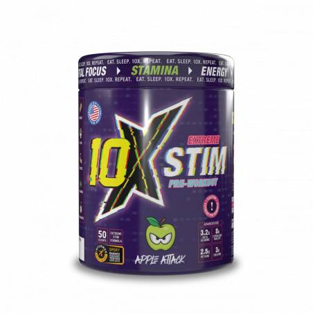 STIM Pre-Workout, Apple Attack - 600 g
