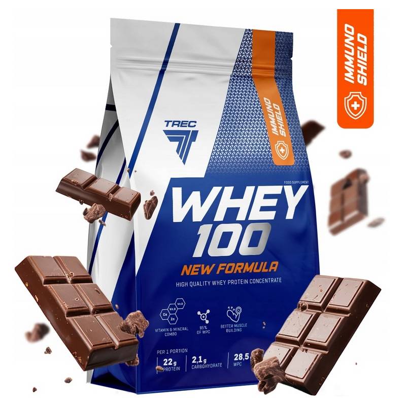 WHEY 100, Двойной шоколад - 700 г