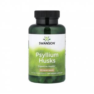 Swanson Psyllium Husks 610 mg 100 Caps