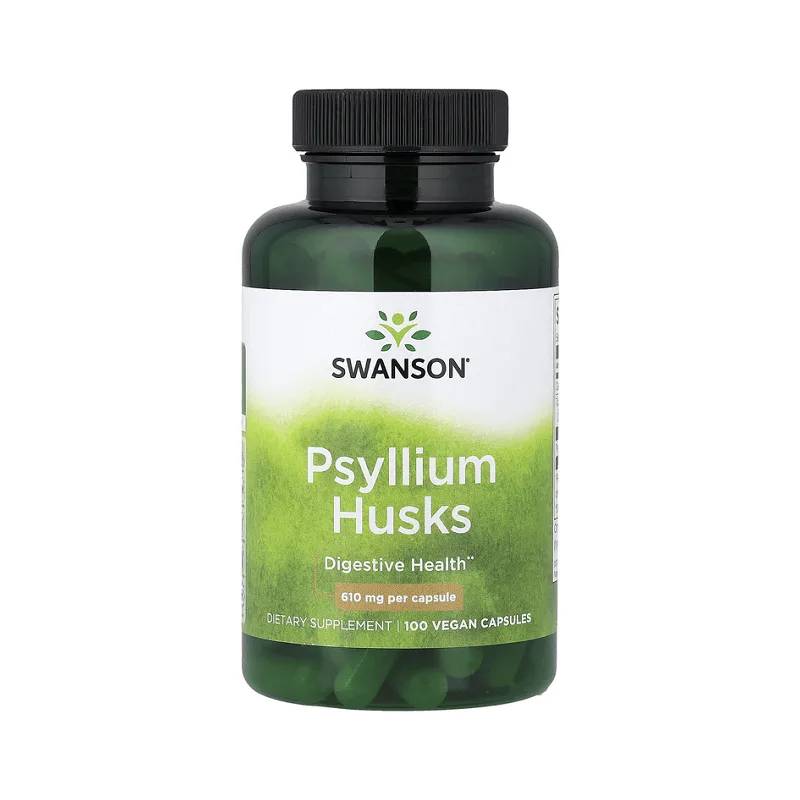 Swanson Psyllium Husks 610 mg 100 Caps