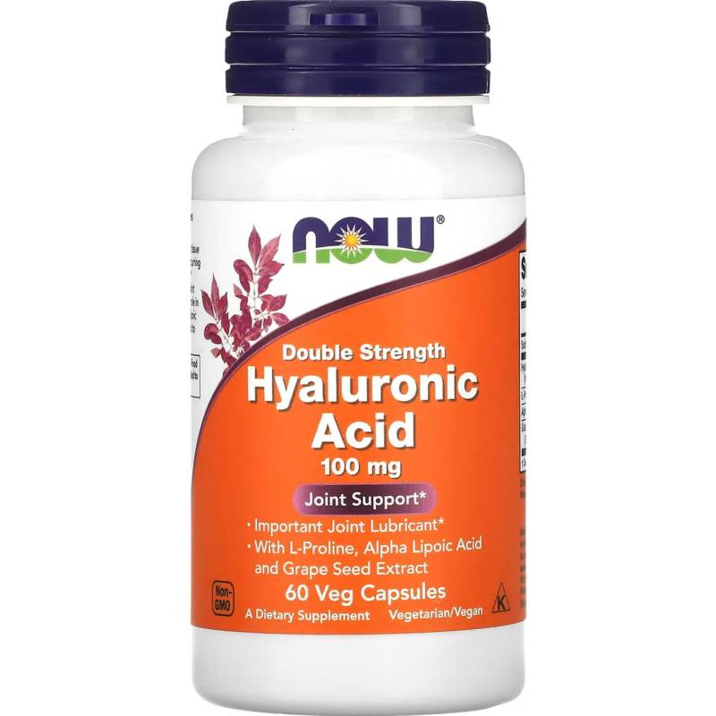 Hüaluroonhape, 100 mg Double Strength - 60 vegankapslit