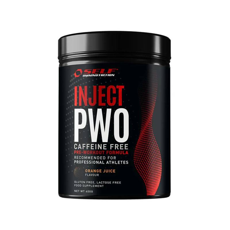 INJECT PWO Caffeine Free, Apelsīns - 400 g