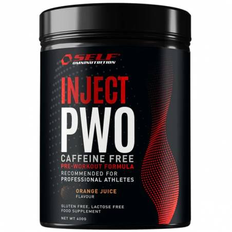 INJECT PWO Caffeine Free, Appelsiini - 400 g