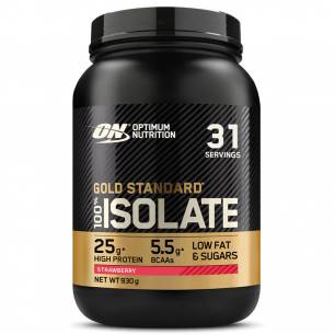 Gold Standard 100% Isolate, Strawberry - 930 g