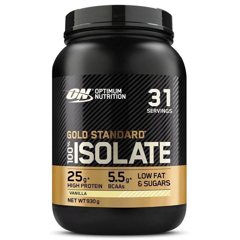 Gold Standard 100% Isolate, Vanilė - 930 g