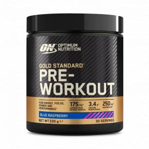 Gold Standard Pre Workout, Mėlynoji avietė - 330 g