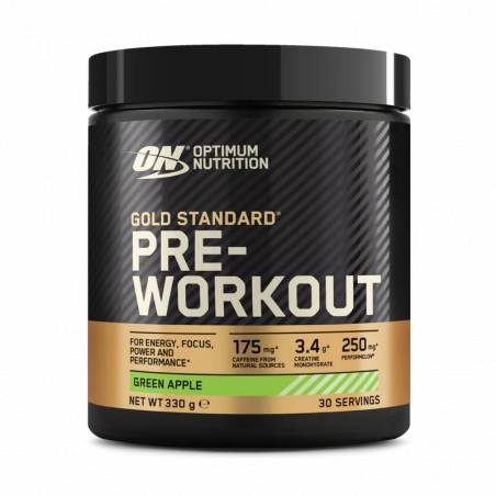 Gold Standard Pre Workout, Green Apple - 330 g