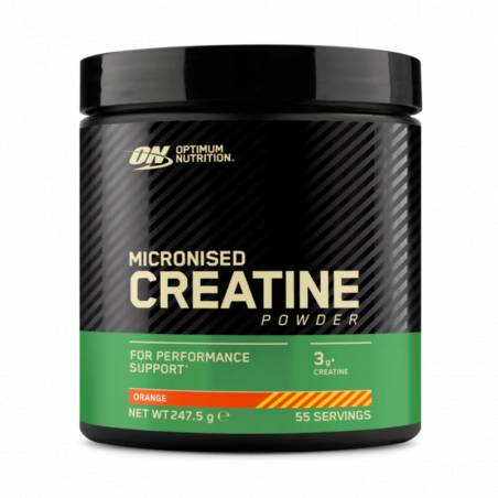 Mikroniseeritud kreatiinipulber, Apelsin - 247,5 g