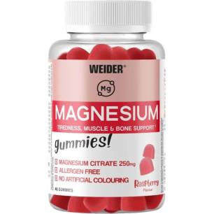 Magnesium Gummies, raspberry - 48 gummies