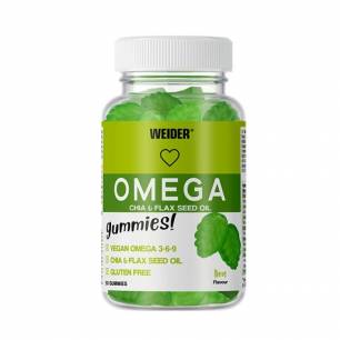 Omega-kummikarkit, Lime - 50 kummikarkkia