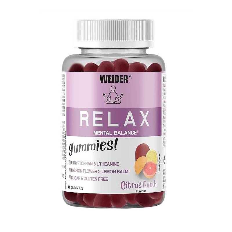 Relax gumijas konfektes, Citrusaugļu punšs - 40 gumijas konfektes
