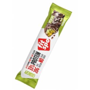 Хрустящий протеиновый батончик, 20 г белка, фисташка - 60 г