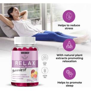 Relax, Citrus Punch - 40 gummies