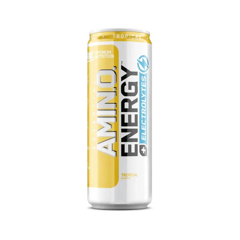 Essential AMIN.O Energy + Electrolytes, troopilised puuviljad - 250 ml