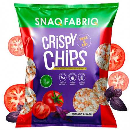 „SNAQ Fabriq“ baltymų traškučiai „pomidorai ir bazilikas“, 50 g