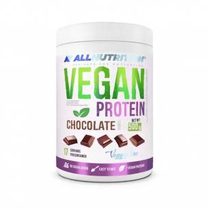 Vegaaniproteiini, jolla on suklaan maku "All Nutrition", 500 g
