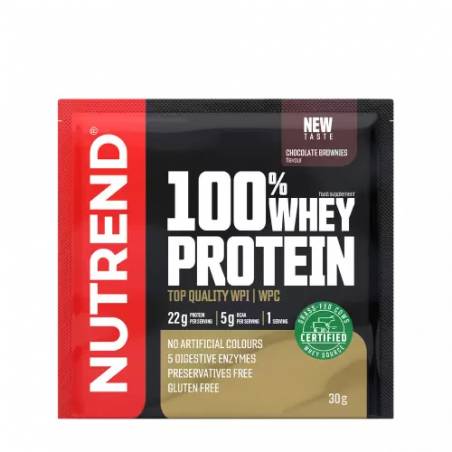 100% sūkalu proteīns, šokolādes braunijs - 30 g